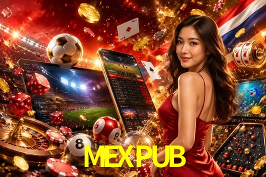 Página principal de MEXPUB Casino con juegos en vivo y tragamonedas para México